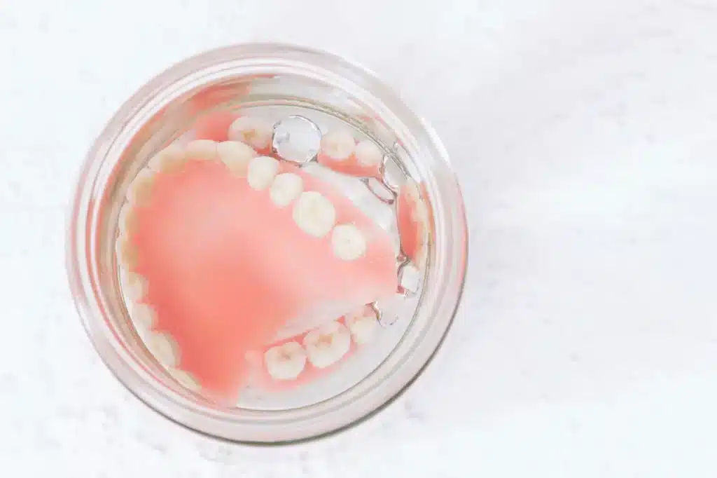 Soak Dentures Overnight