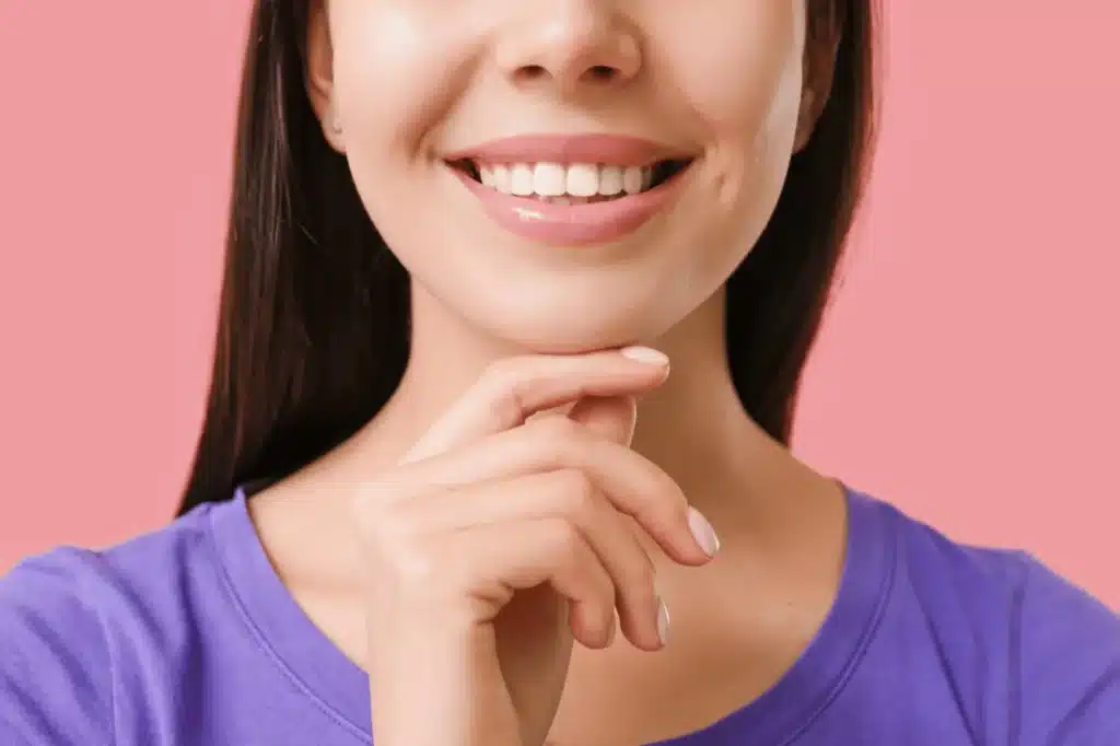 Satisfied Patient Smiling After Getting All on 4 Implants