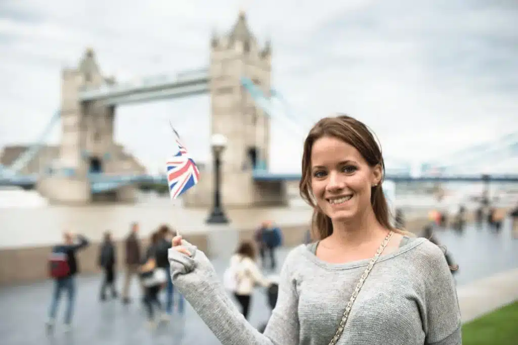 Tourist in the United Kingdom