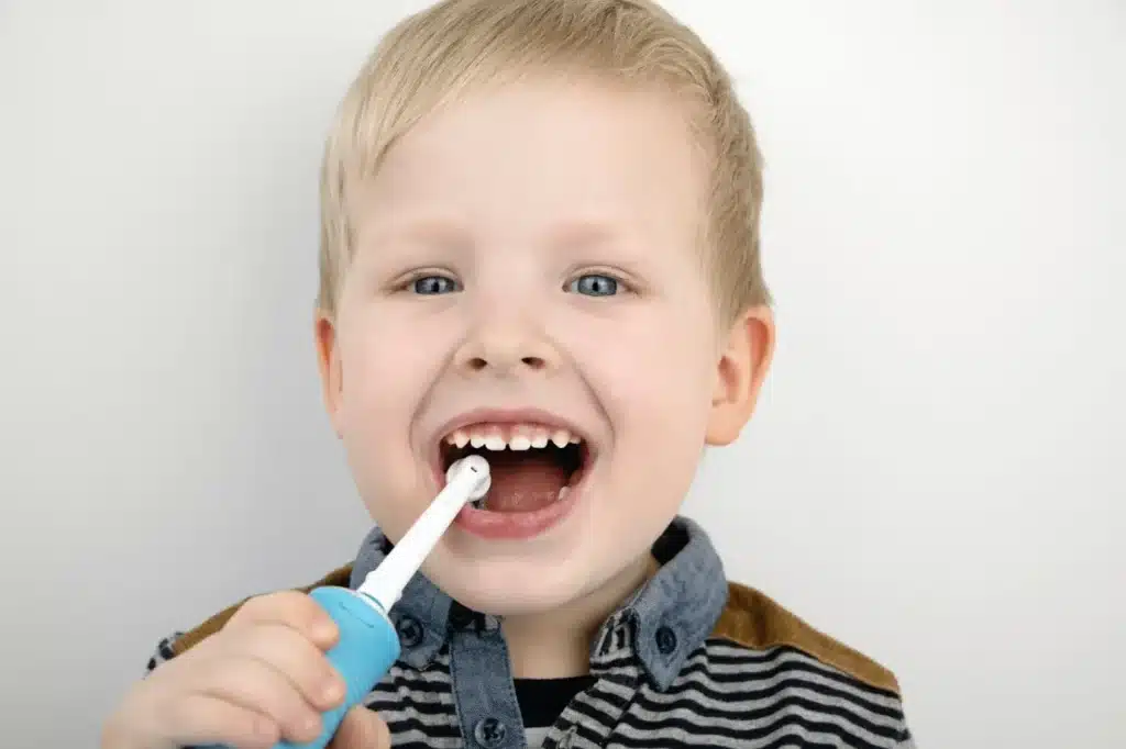 Electric toothbrush are fun for kids